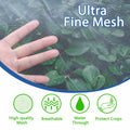 Daksha Ultra Fine White Garden Netting 2.4x3m 7.8x9.8ft Mosquito Plant Cover
