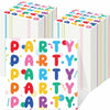 MotiMind 100 Pcs Rainbow Disposable Party Napkins Birthday Supplies