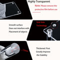 TECHSHARE Clear Acrylic 3-Tier Display Stand Organizer Transparent