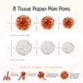 EpiqueOne 41-Piece Rose Gold 30th Birthday Party Decorations for Women