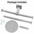 Double Toilet Paper Holder with Shelf Wall Mount 304 Stainless Steel