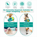 Dog Puzzles Feeder Interactive Toy Adjustable Treat Dispenser Green