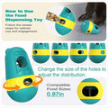 Dog Puzzles Feeder Interactive Toy Adjustable Treat Dispenser Green