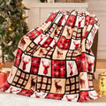 ROMROL Mom Blanket Super Soft Flannel Throw 50x60 Purple Cozy Gift
