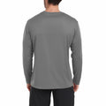 HovSiyla Men's Long Sleeve Moisture Wicking Running Shirt XL