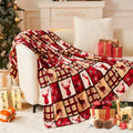 ROMROL Mom Blanket Super Soft Flannel Throw 50x60 Purple Cozy Gift