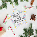 Grandma Gift Christmas Ornament Strong Loving Protective Best Grandma Gift