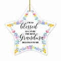 Grandma Gift Christmas Ornament Strong Loving Protective Best Grandma Gift