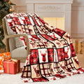 ROMROL Mom Blanket Super Soft Flannel Throw 50x60 Purple Cozy Gift