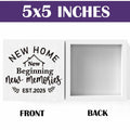 House Warming Gifts Home Sweet Home Sign New Home Decor 5x5 Inch