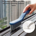 2PCS Window Groove Cleaning Brush V Shape Multifunctional White