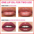 Mirror Fruit Lip Oil Hydrating Gloss Balm 08#Apple Natural Moisturizing