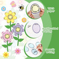 182PCS Spring Bulletin Board Decorations Set Flowers Floral Classroom Decor