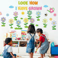 182PCS Spring Bulletin Board Decorations Set Flowers Floral Classroom Decor