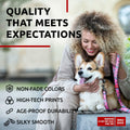 WAUDOG Nylon Dog Leash Heavy Duty 4 Ft for Small & Medium Dogs