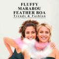 Fluffy Feather Boas with Body Face Glitter Gel Pink Party Favors Decor