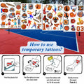 Basketball Temporary Tattoos Party Favors Kids Gift 0.04lb Pack