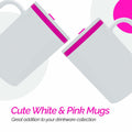 Copco Desk Mug 16 oz Double-Wall Insulated Spill-Resistant Pink BPA-Free