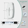 ZHIDIAN Dry Erase Board Eraser with Spray White Microfiber Pads