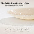 Okeyloge Silicone Nipple Covers Invisible Reusable Medium Caramel 2 Count Size M
