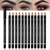 Magic Microblade Eyebrow Pen 4-Tip Precise Contouring Waterproof 2Pcs Black