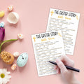 The Easter Story Bible Game Cards Christian Party Game 20 Pcs