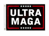 Trump 2024 Ultra MAGA Boat Nautical Flag 12x18in 220D Nylon Vivid Color