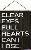 ELEtina Rustic Wooden Sign Friday Night Lights Quote 8x12 inch