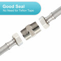 OFFO 3/4" Male NPT Threaded Nipple Adapter Stainless Steel 304 Pipe Fitting