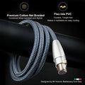 Impeto Balanced XLR Microphone Cable Male to Female 3.3ft 1 Pair Gold Plated