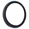 Bling Soft Leather Steering Wheel Cover Colorful Rhinestones 15 Inch
