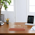 Inspirational Team Noun Wooden Desk Plaque LED Light Office Decor