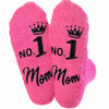Ao Yee ZGL Mother's Day Gift Socks for Women Pink Size L