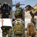 stidsds 2 Pack Saint Kitts and Nevis Flag Embroidered Patches Tactical