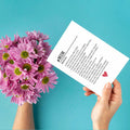 MOCO PAPER Happy Mom Birthday Card Mother's Day Gift Card From Son Daughter