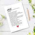 MOCO PAPER Happy Mom Birthday Card Mother's Day Gift Card From Son Daughter