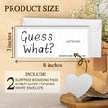 Guess What Surprise Scratch Cards 3x8in Silver 2 Set Personalized Travel Gift