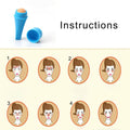 YIKEXIAOSHULIN Volcanic Stone Oil Absorbing Face Roller Natural Reusable