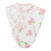 Ziggy Baby Swaddle Blanket Adjustable Wrap 3Pack Pink Peony Heart Plaid Size S/M
