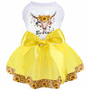 Dog Dress Puppy Skirt Tulle Lace Birthday Party Small XS Size