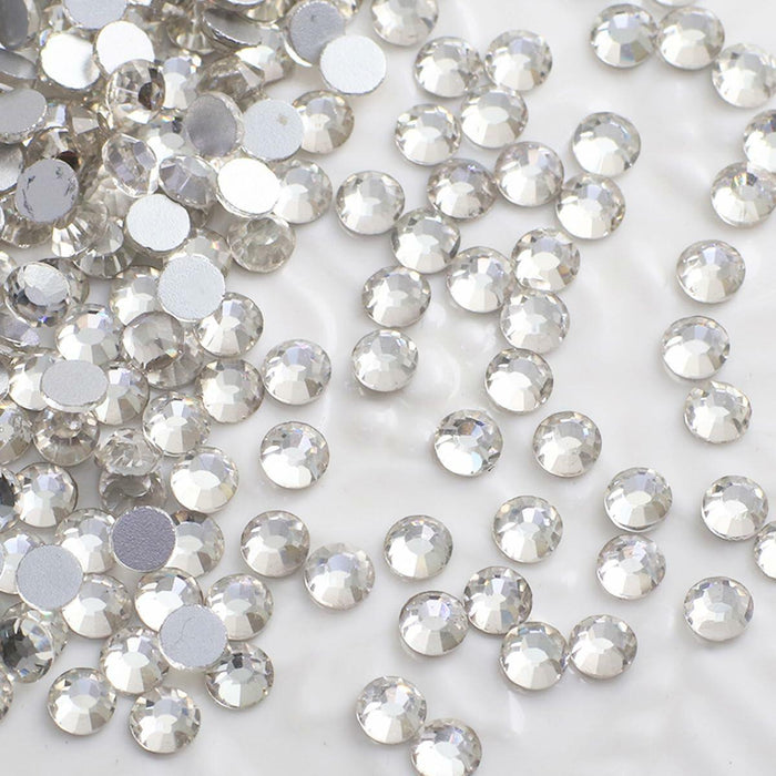 1440 Pcs Flatback Crystal Rhinestones 4.6-4.8mm Glitter Nail Craft Bling