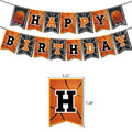 GLASNES Basketball Birthday Banner Happy Birthday Party Decoration