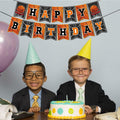 GLASNES Basketball Birthday Banner Happy Birthday Party Decoration