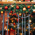 Ecally 250ft Plastic Beads Garland Chain Roll Red Wedding Decoration