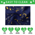 BOTB LIHM Eid Ramadan Tablecloth 60x84" Castle Lantern Stars & Moon