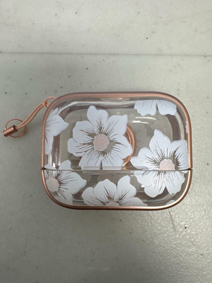 Maxjoy AirPods Pro Case 1st/2nd Gen Safety Lock Keychain Floral Cover