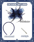 Kidukso Derby Hat Women Vintage Fascinator Headband Clip
