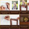 Mom Gifts 5x7 Picture Frame Night Light Table Lamp Warm Words