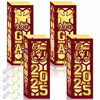 6 Pcs Graduation Table Centerpieces Lantern Boxes LED Light Red Class 2025