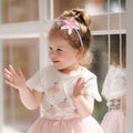 Geosoo Starfish Laser Mermaid Hair Band Lavender Glitter Hair Accessory